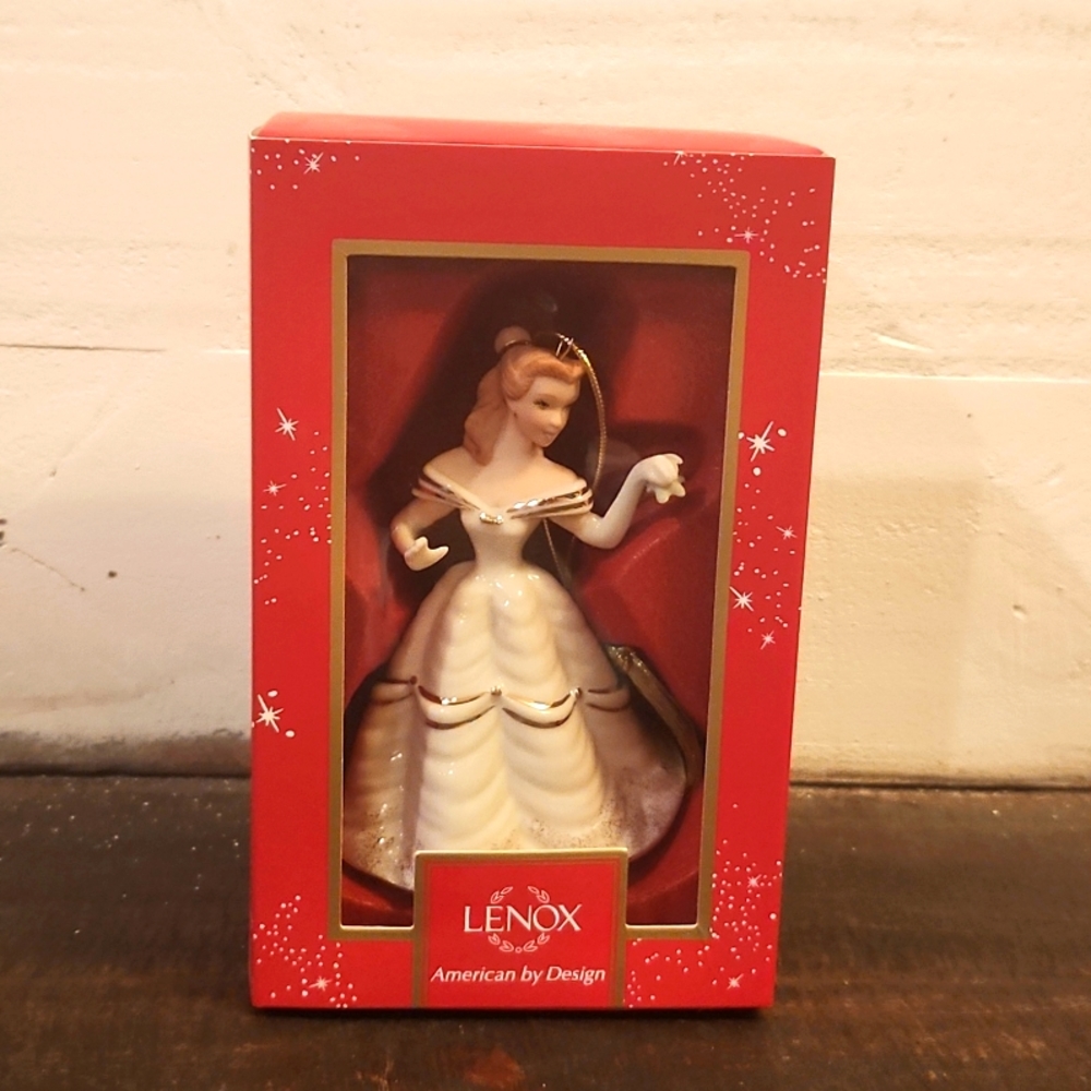 Lenox Christmas time Belle ornament